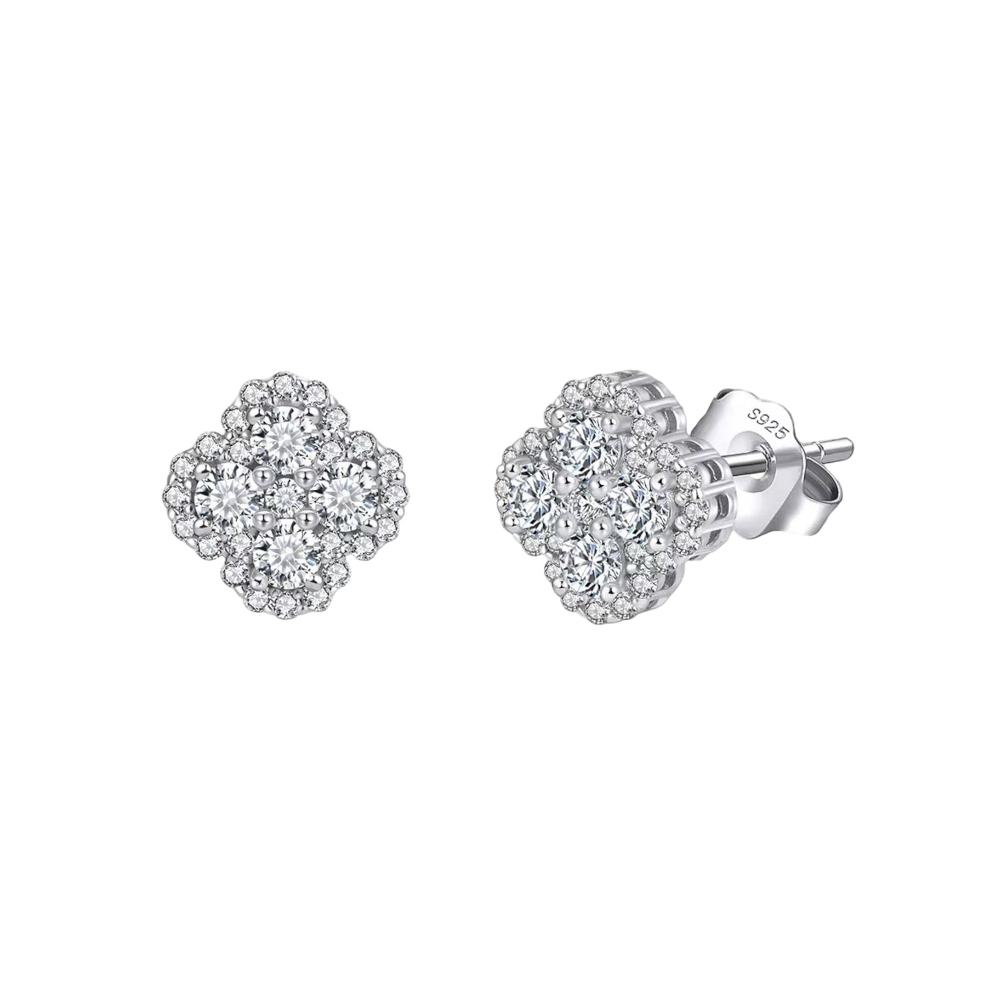 Monserrat Earrings – 925 Sterling Silver, 14k Gold or Rhodium Plated with 8A Premium Cubic Zirconia