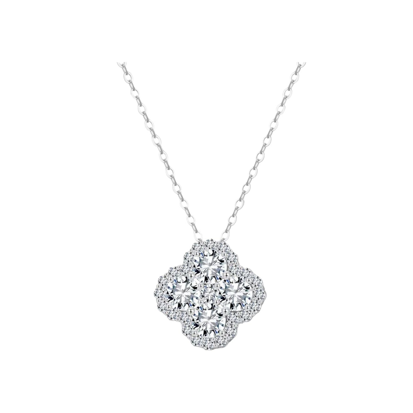 Monserrat Necklace – 925 Sterling Silver, 14k Gold or Rhodium Plated with 8A Premium Cubic Zirconia